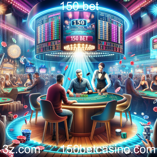 A Experiência do Jogo Ao Vivo no 150 Bet